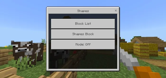 Bloklar transformatsiyasi — Minecraft mod, rasm 1