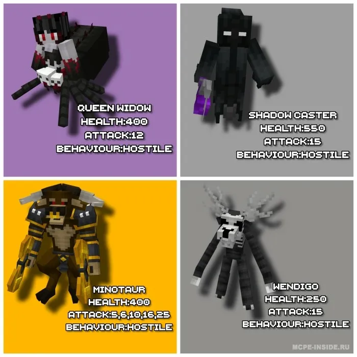 Yangi moblar — Minecraft mod, rasm 1