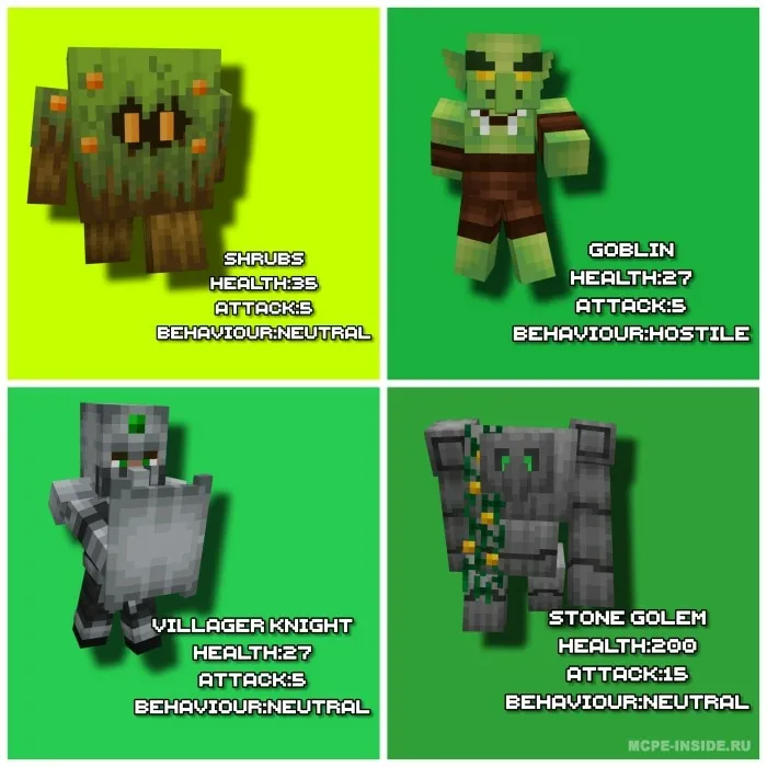 Yangi moblar — Minecraft mod, rasm 2