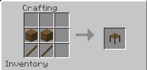 Ajoyib stollar — Minecraft mod, rasm 2