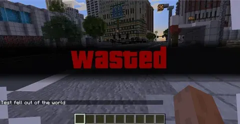 GTA 5: "Wasted" o'lim ekrani