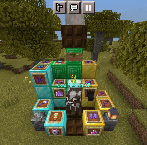 Sigirdan mega buyumlar tushadi — Minecraft mod, rasm 1