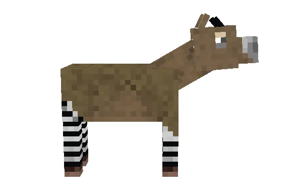 Okapi — Minecraft mod, rasm 1