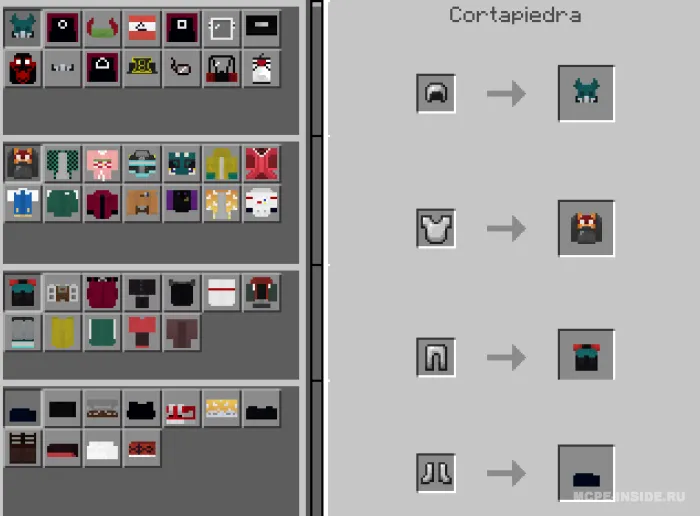 Kostyumlar — Minecraft mod, rasm 2