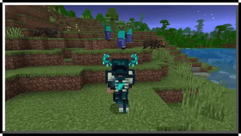 Warden bronyasi — Minecraft mod, rasm 3