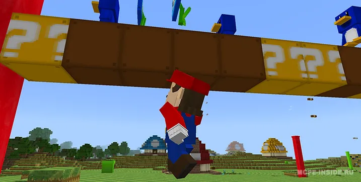 Mario dunyosi — Minecraft mod, rasm 1