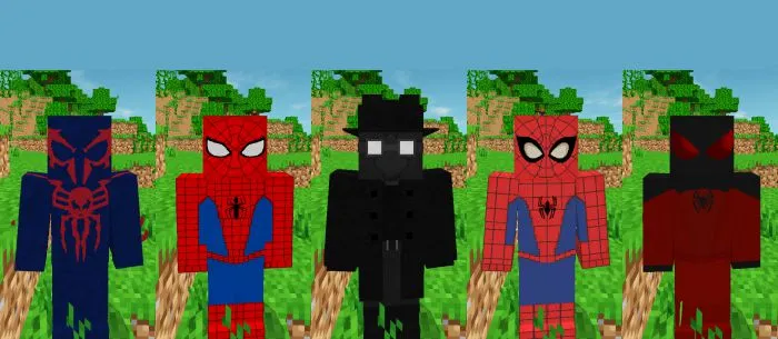 Spider-Man: Into the Spider-Verse — Minecraft mod, rasm 4