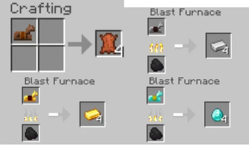 Ot broniyasi va egar — Minecraft mod, rasm 1