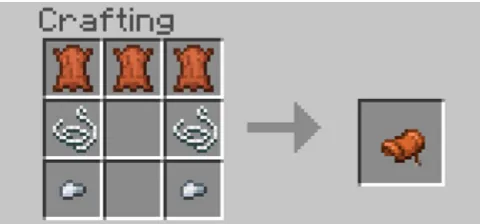 Ot broniyasi va egar — Minecraft mod, rasm 3