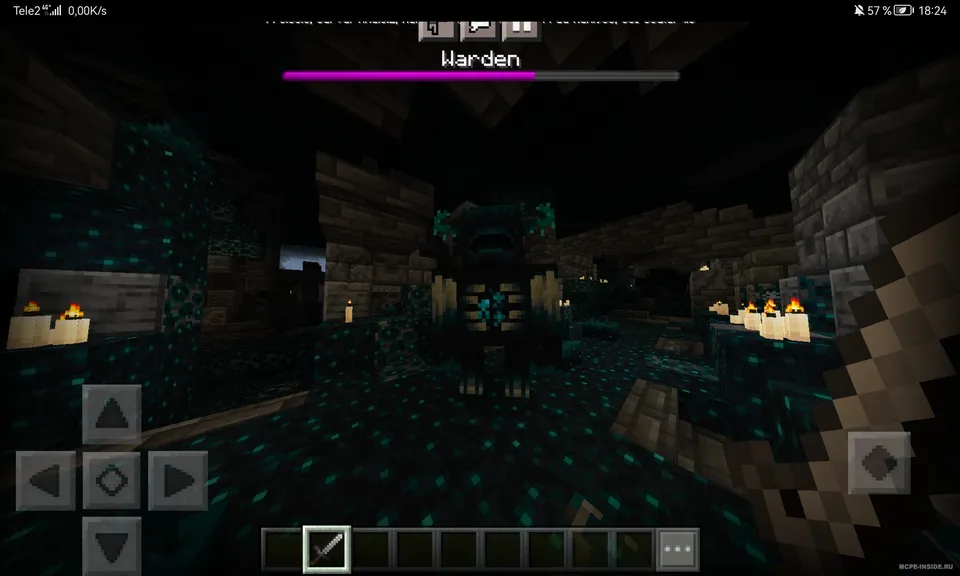 Bossbar to warden — Minecraft mod, rasm 2