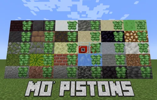Mo' Pistons — Minecraft mod, rasm 1