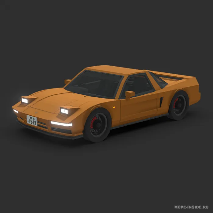 Honda NSX Type S — Minecraft mod, rasm 2