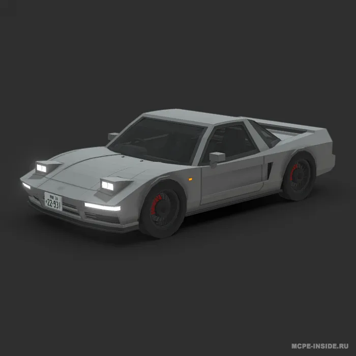 Honda NSX Type S — Minecraft mod, rasm 3