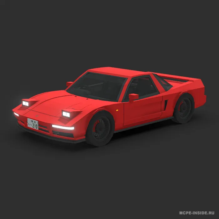 Honda NSX Type S — Minecraft mod, rasm 4