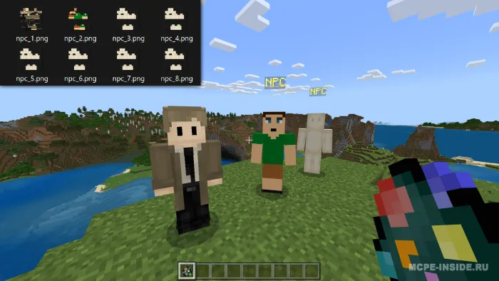 Qo'shimcha NPC — Minecraft mod, rasm 2