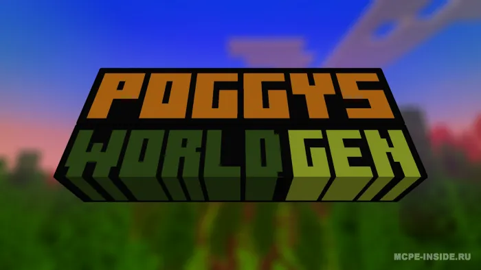 Poggy dunyosi generatsiyasi — Minecraft mod, rasm 2