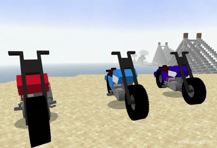 Transport vositalari — Minecraft mod, rasm 2