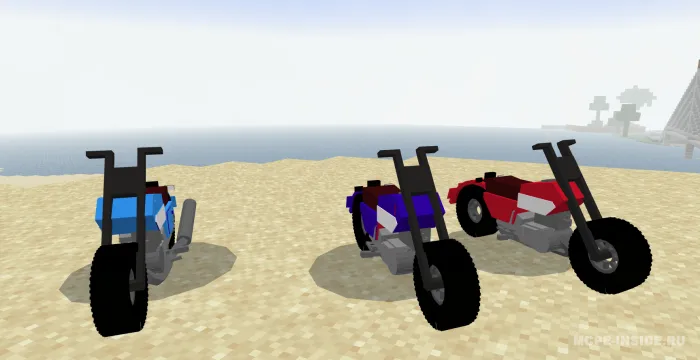 Transport vositalari — Minecraft mod, rasm 3