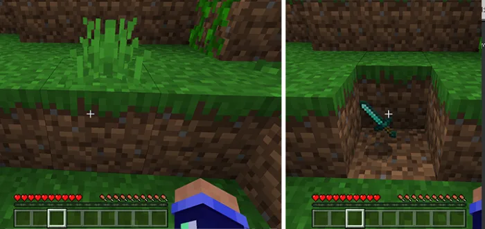 Bloklardan tasodifiy buyumlar — Minecraft mod, rasm 1
