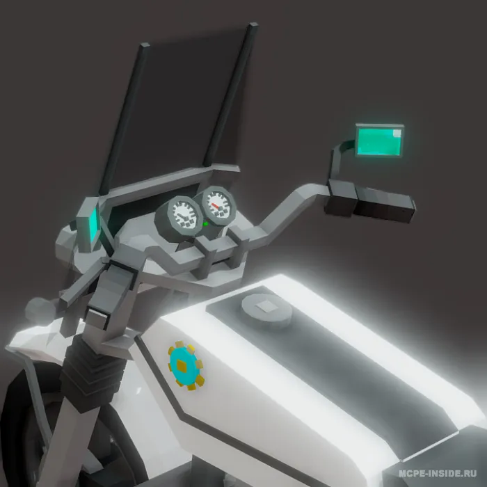 Kawasaki KZ1000 — Minecraft mod, rasm 2