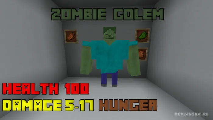 Golem moblar — Minecraft mod, rasm 1