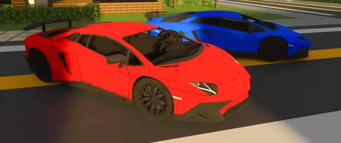 Lamborghini Aventador SV — Minecraft mod, rasm 3