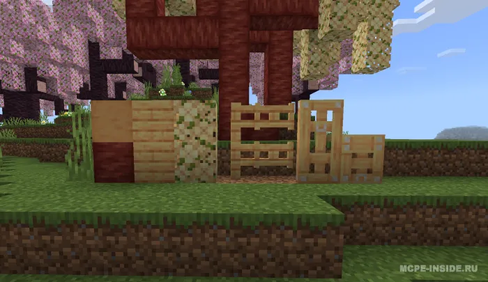 Yaxshilangan olcha biomi — Minecraft mod, rasm 3
