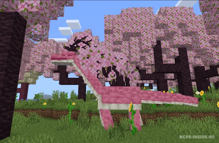 Yaxshilangan olcha biomi — Minecraft mod, rasm 4