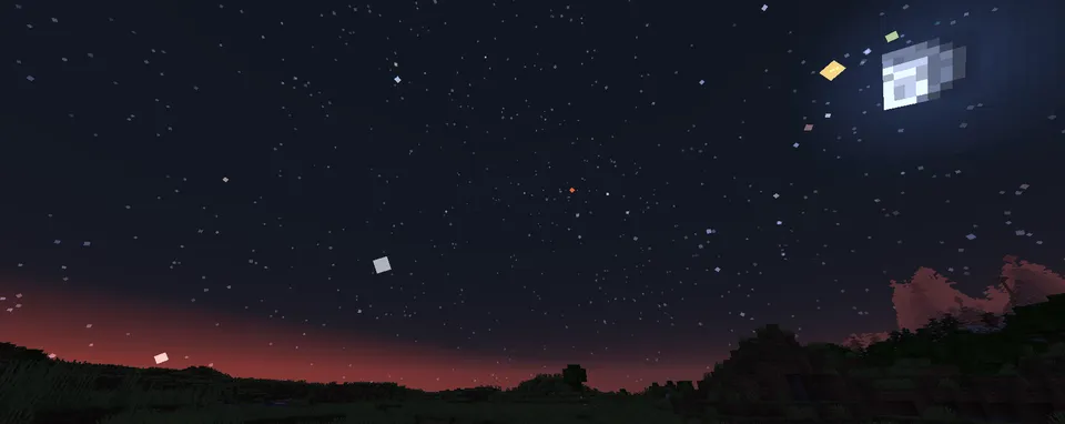 Astrocraft: Realistic Night Skies — Minecraft mod, rasm 2