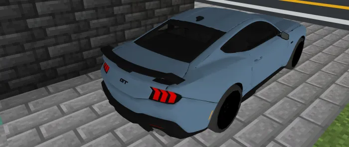 Ford Mustang 2024 — Minecraft mod, rasm 3