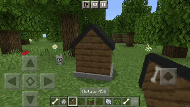 Mangu bo'ri — Minecraft mod, rasm 1