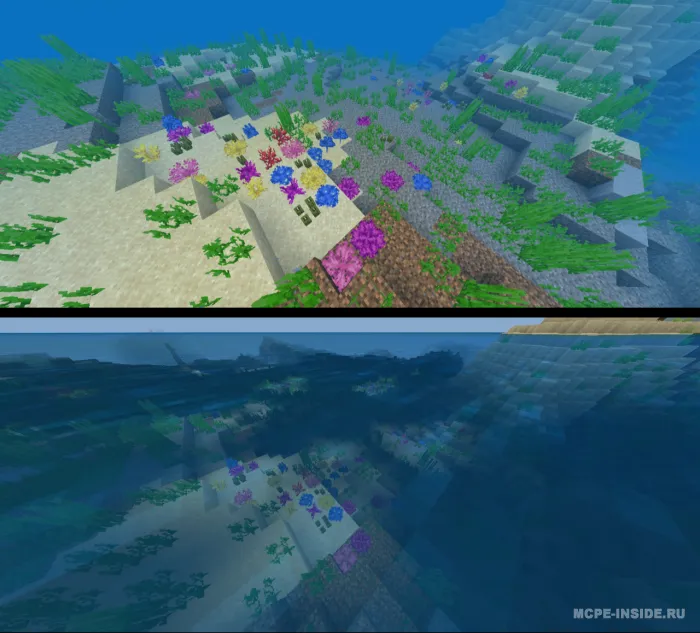 Kichik barglar, o't va marjonlar! — Minecraft mod, rasm 3