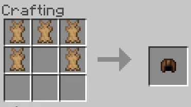 Quyon terisidan retseptlar — Minecraft mod, rasm 1