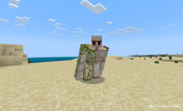 Temir Golem rejimi — Minecraft mod, rasm 4