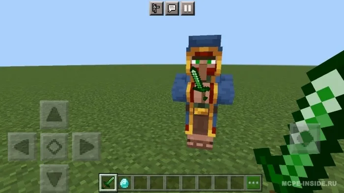 Zumrad qilich — Minecraft mod, rasm 1