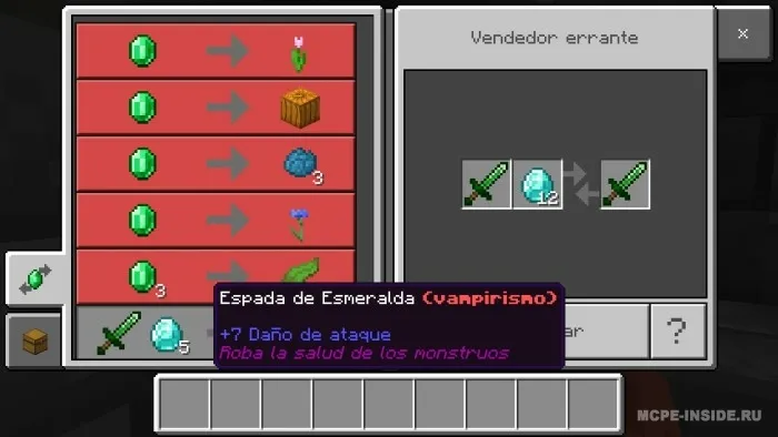Zumrad qilich — Minecraft mod, rasm 2