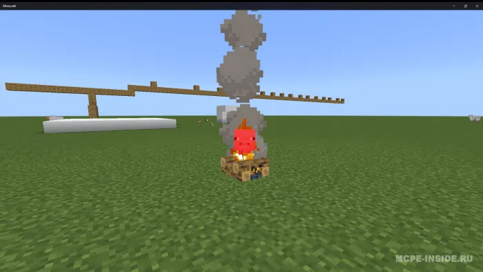 Gulxanlar moblarni yoqishi mumkin — Minecraft mod, rasm 3