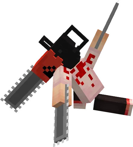 Chainsaw Man — Minecraft mod, rasm 1