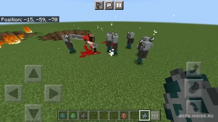 Chainsaw Man — Minecraft mod, rasm 3