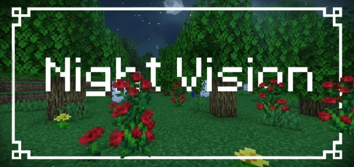 Tungi ko'rish — Minecraft mod, rasm 1