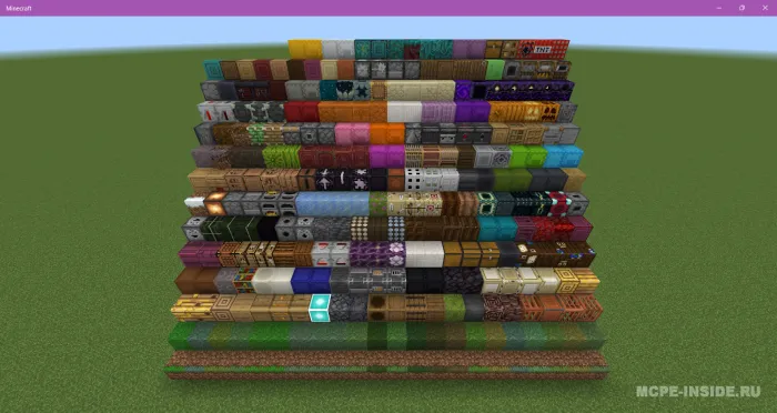 Bloklar tomonlari — Minecraft mod, rasm 1
