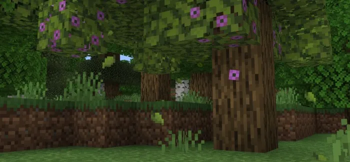 To'kilayotgan barglar — Minecraft mod, rasm 1