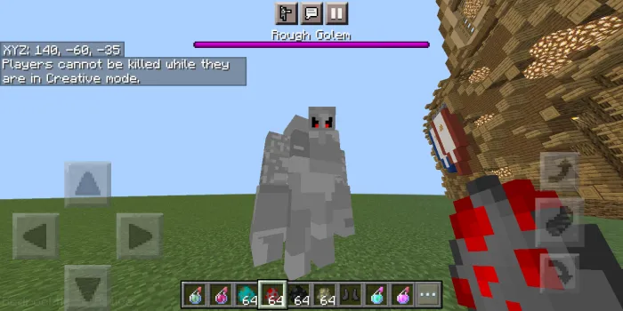 Dag'al golem — Minecraft mod, rasm 1
