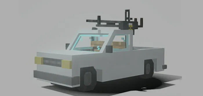 Harbiy avtomobil — Minecraft mod, rasm 1