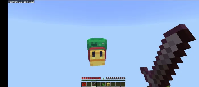 Minecraft, lekin nuchahdan mega buyumlar tushadi — Minecraft mod, rasm 1
