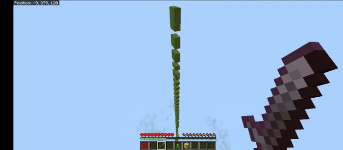 Minecraft, lekin nuchahdan mega buyumlar tushadi — Minecraft mod, rasm 4