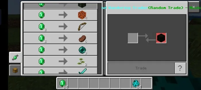 Oltin va olmos savdogari — Minecraft mod, rasm 3