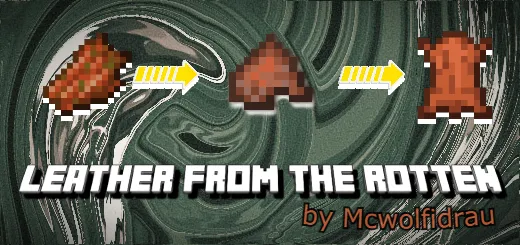 Go'shtli teri — Minecraft mod, rasm 1