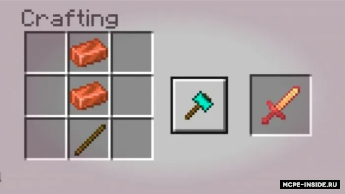 Yaxshilangan mis — Minecraft mod, rasm 2