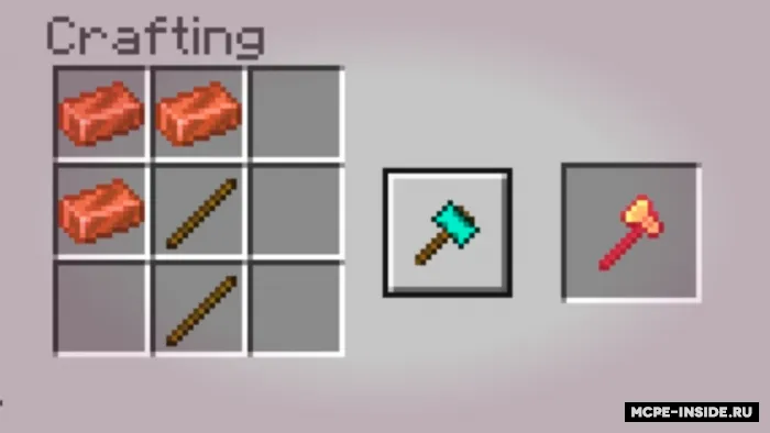 Yaxshilangan mis — Minecraft mod, rasm 3